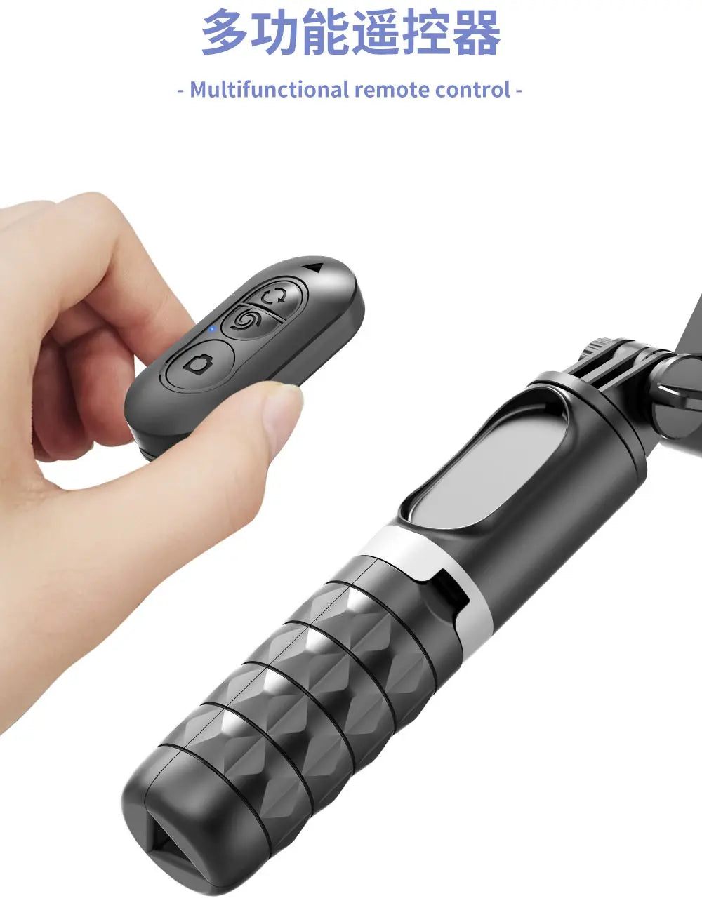 Auto 360° Face Tracking Handheld Gimbal Stabilizer Foldable Selfie Stick Anti-shake Smartphone Holder Live Vlog Shooting Holders