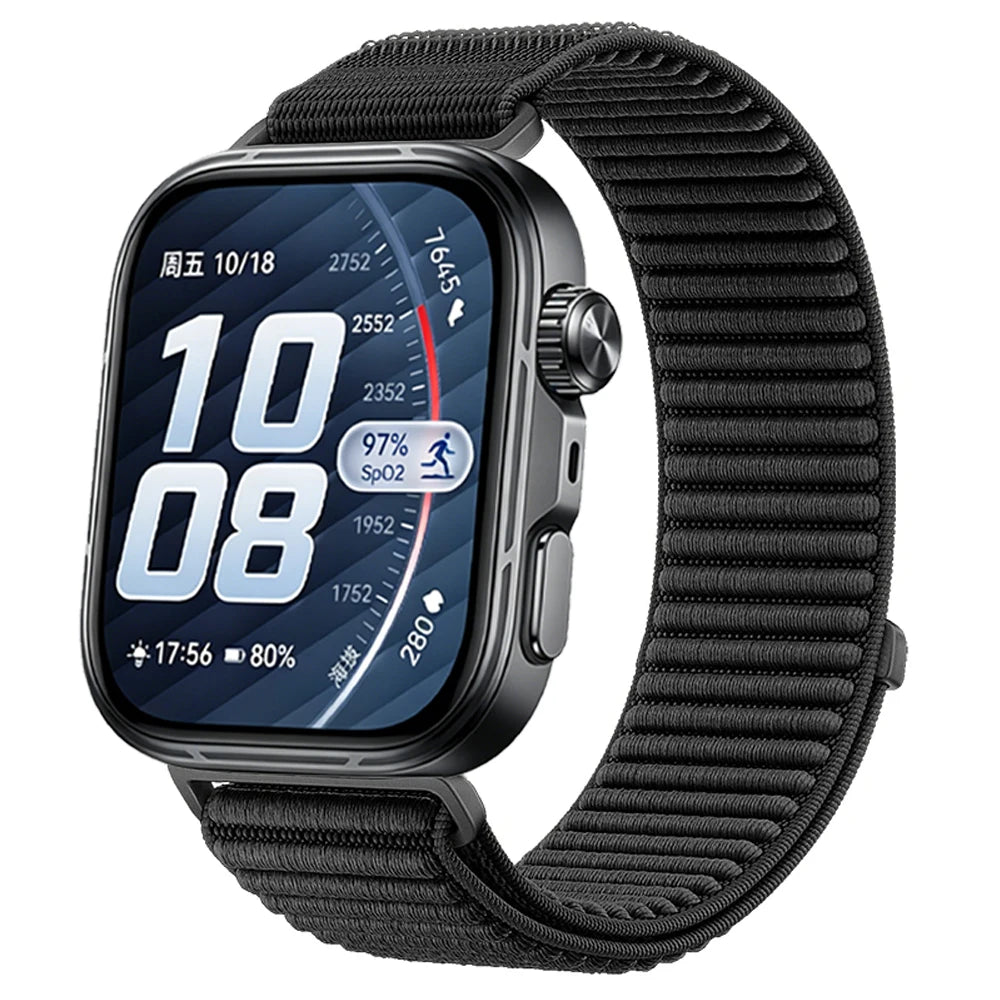 Official Nylon Braided Strap for Huawei Watch Fit 5/5 Pro Breathable Bracelet Watchband Huawei Watch Fit 4 Pro/4/3 Accessories