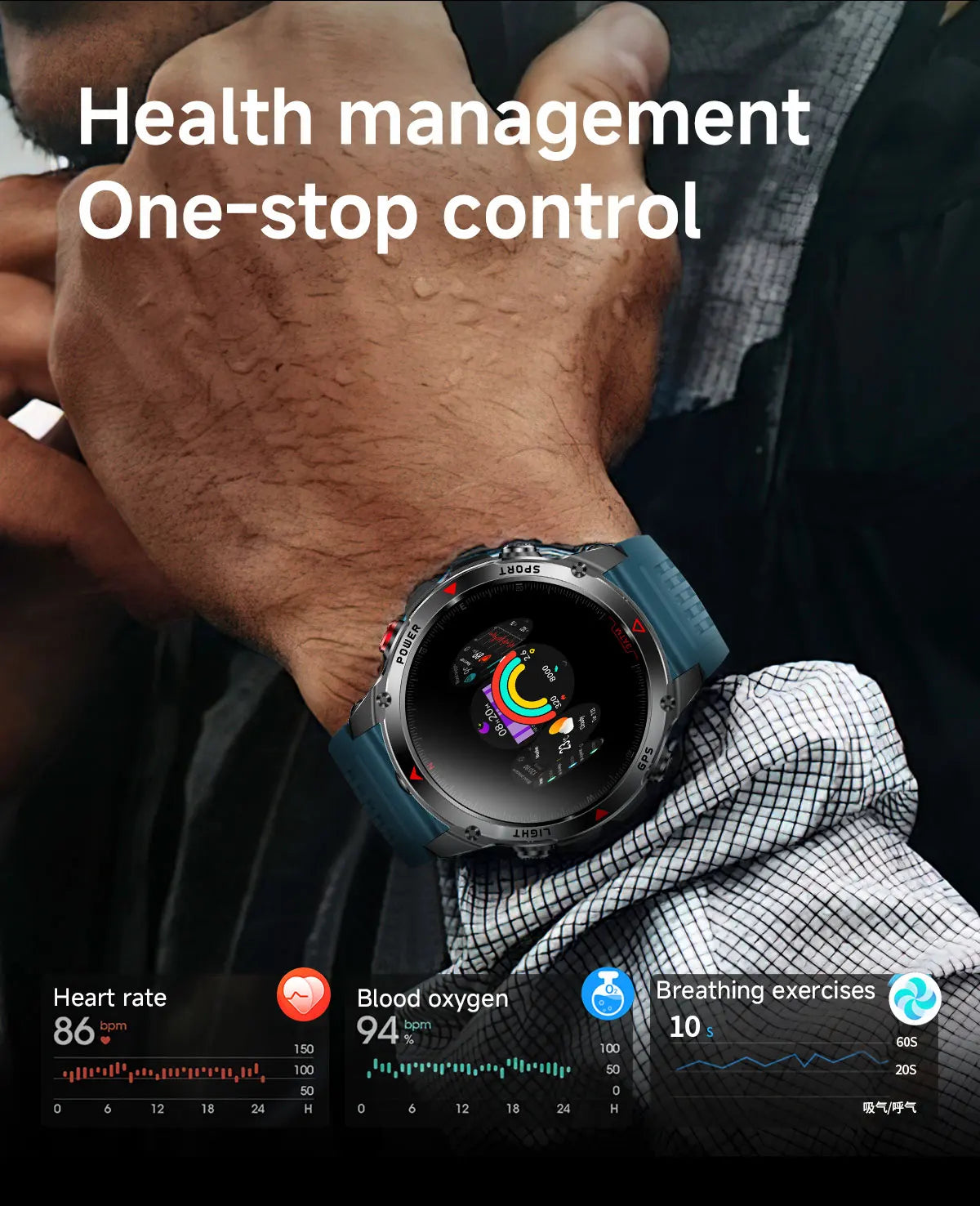 2026 New GPS Map Navigation Smart Watch Men Women Amoled Screen 3ATM Waterproof Sport SmartWatch Compass NFC BT Call Watches Men