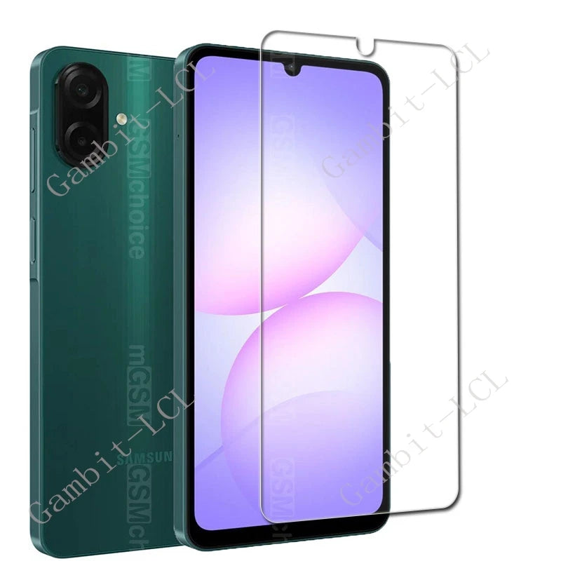 3PCS 9H HD Protective Tempered Glass For Samsung Galaxy A07 4G 6.7" SamsungGalaxyA07 GalaxyA07 A06 Screen Protector Cover Film