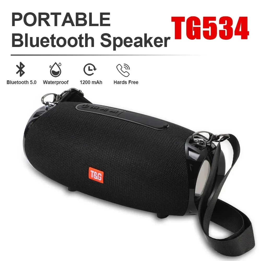 Wireless Subwoofer Portable Bluetooth Speaker Radio FM Waterproof Sound Box Music Caixa De Som Coluna Blootooth Bass Hifi Bocina