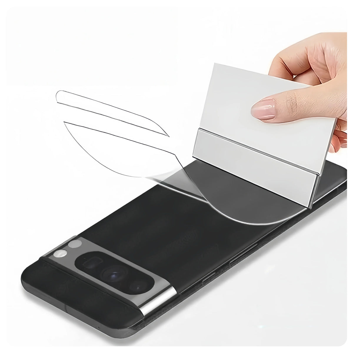 Transparent Hydrogel Film Wrap Skin Phone Sticker For Google Pixel 10/9/8/7/6Pro Clear Full Cover Sticker