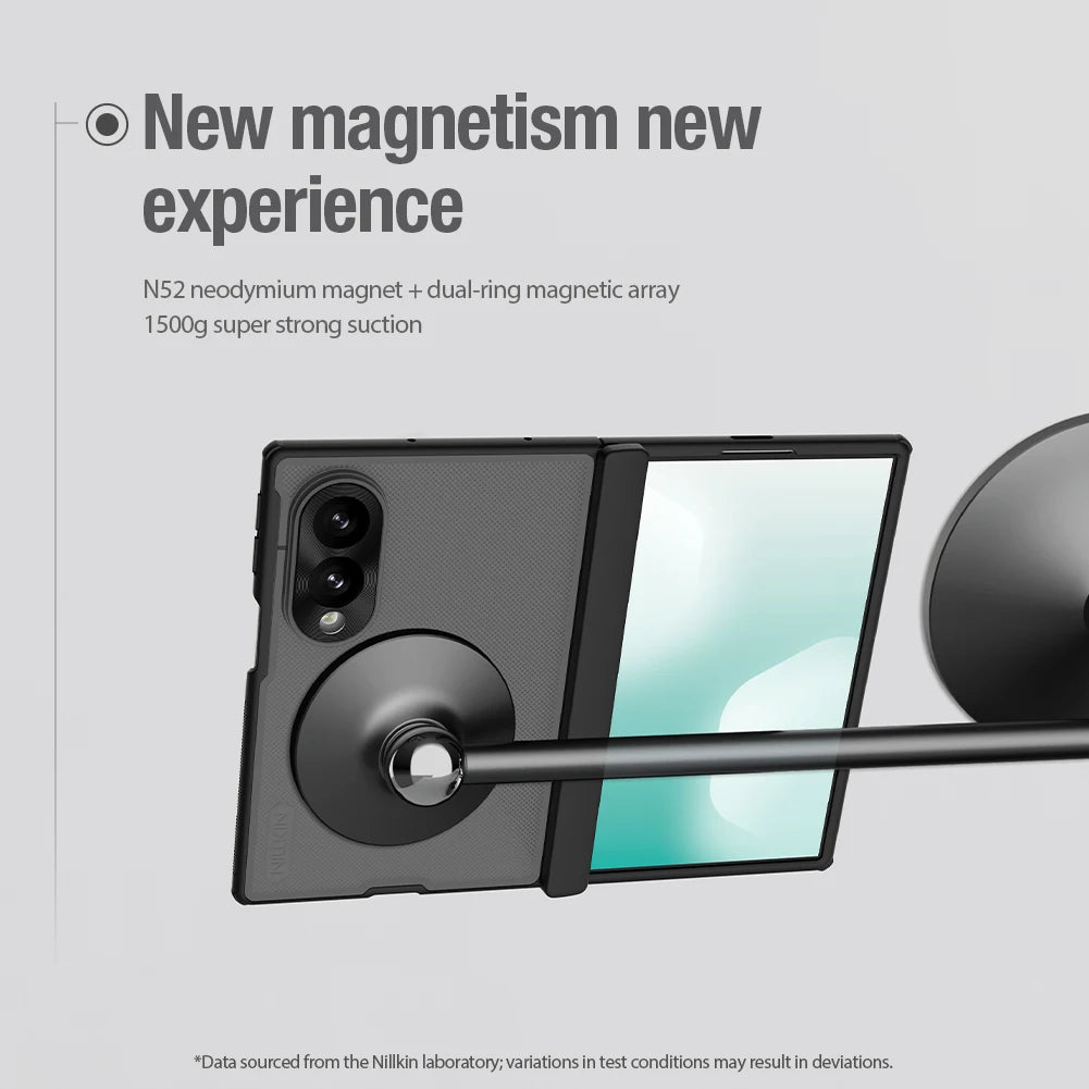 NILLKIN For Samsung Galaxy Z Fold 8 Magsafe Case Shockproof Magnetic Wireless Charging Back Cover for Samsung Z Fold 8 Wide Case