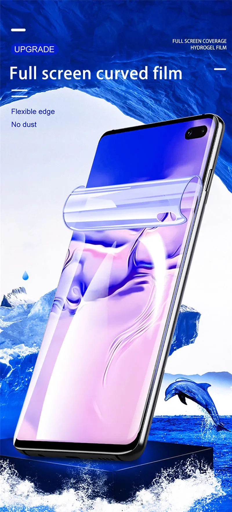 4Pcs Hydrogel Film For Samsung Galaxy S24 S23 S20 S25 S22 S21 Plus Ultra S24 FE Screen Protector For Samsung Note 20 9 10 Plus