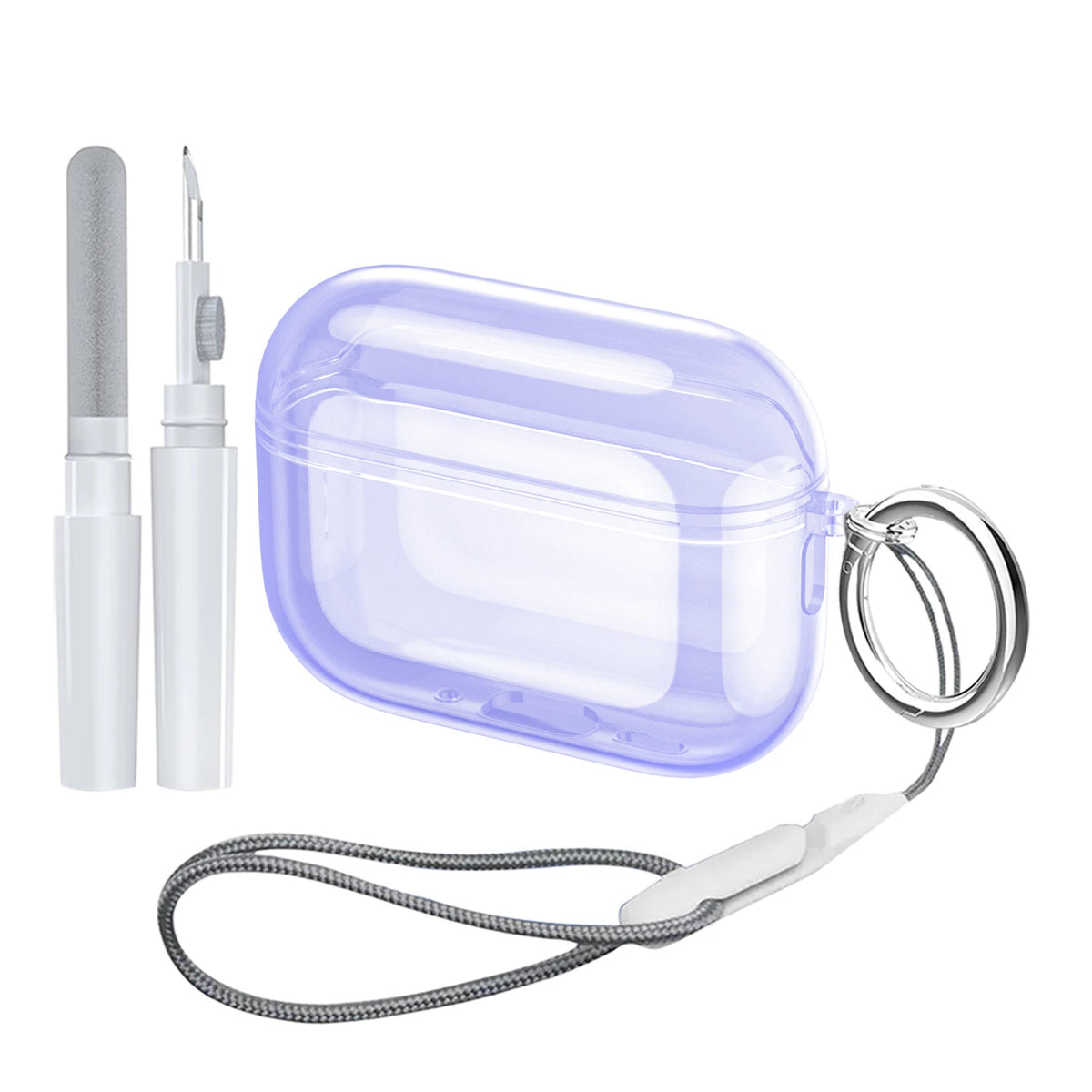 for 2025 AirPods Pro 3 Case with Cleaning Kit Protective Case for AirPods Pro 3rd Generation Case AirPod Pro 3 Case Accessories