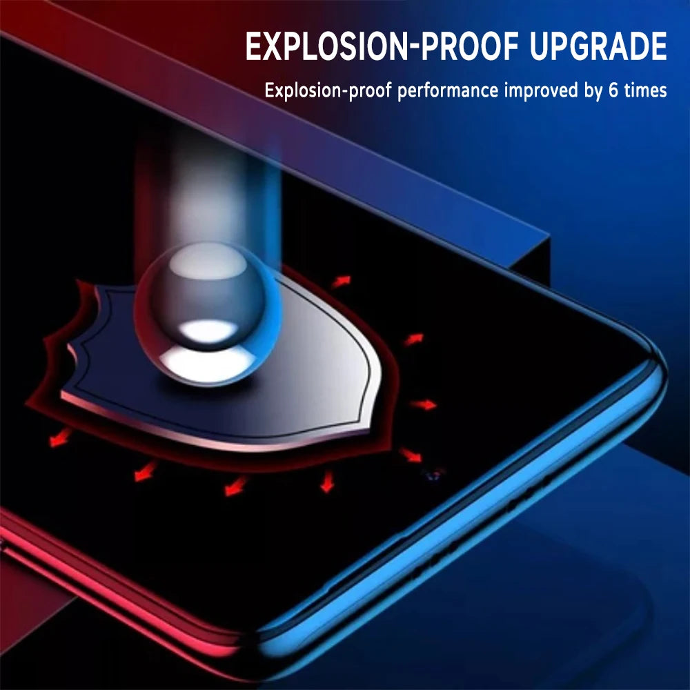 1-3PCS Fingerprint Unlock Screen Protector For Samsung Galaxy S25 Ultra S24 FE S22 Plus S25 Edge S23 S24 Ultra 9H Tempered Glass