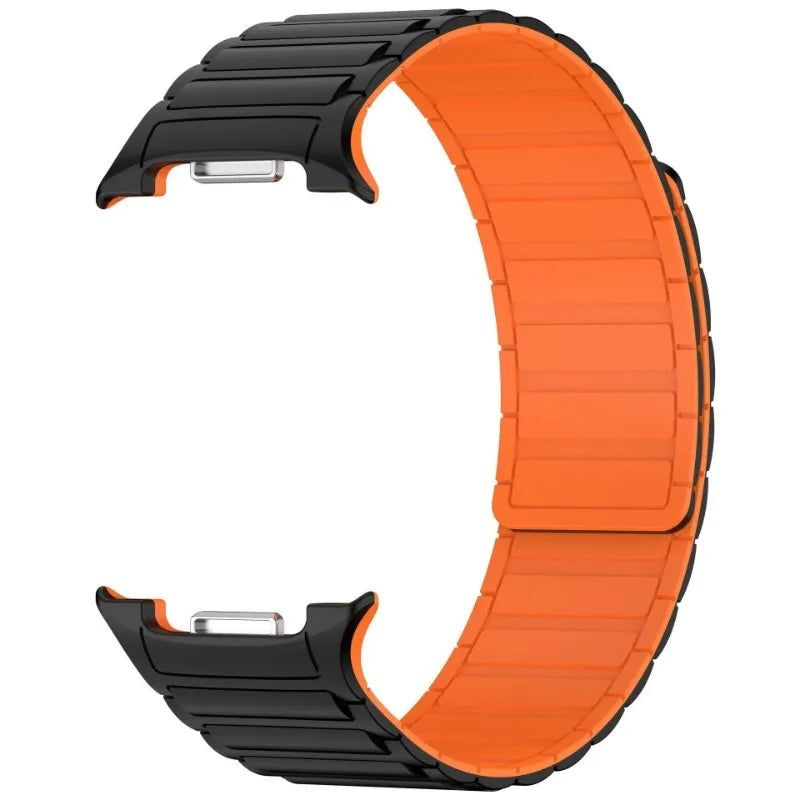 Silicone Strap For Samsung Galaxy Watch 8 40mm 44mm Magnetic Bracelet Accessories Wristband For Galaxy Watch 8 Classic 47mm Belt