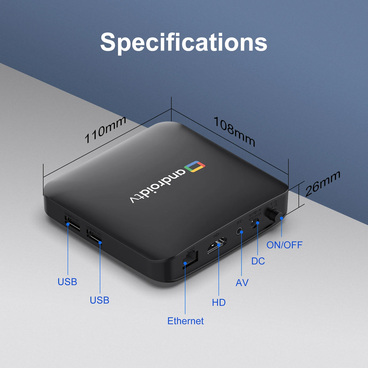H96Max S905L3 Android TV Box 4K Smart TV Box Video Streaming TV Box 2.4G/5G WiFi Voice Assistant Home Media Player Set Top Box