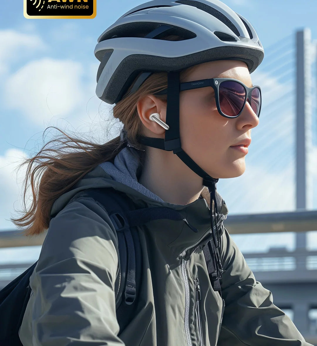 HAYLOU Mori Pro Bluetooth 5.4 Earphones Wireless 43dB Adaptive Hybrid ANC Hi-Res LDAC Earbuds 6 Mic Headphones 28H Battery Life