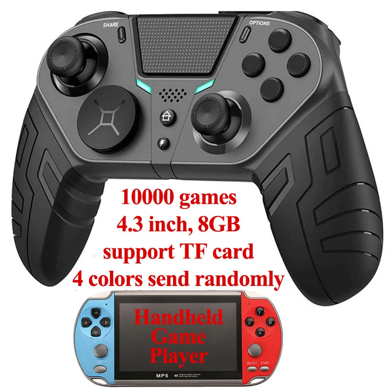 Controller For PS4 PS3 PS Playstation 4 3 PC Control Wireless Bluetooth Mobile Android TV Gamepad Gaming Game Pad Joystick Phone