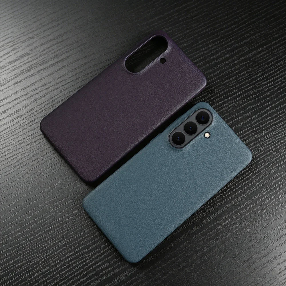 For Magsafe Case For Samsung Galaxy S26 Ultra S24 Plus S25 Edge S23 S21 S20 FE Note 20 S22 Ultra Phone Case Leather Back Cover
