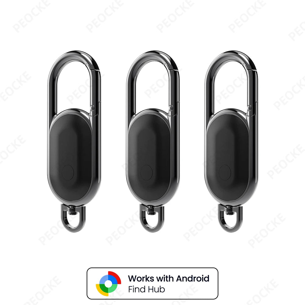 1-4 Pack Android Alternative to AirTag Smart Keychain Tag Anti-Lost GPS Tracker Bluetooth Locator Works With Google Find Hub