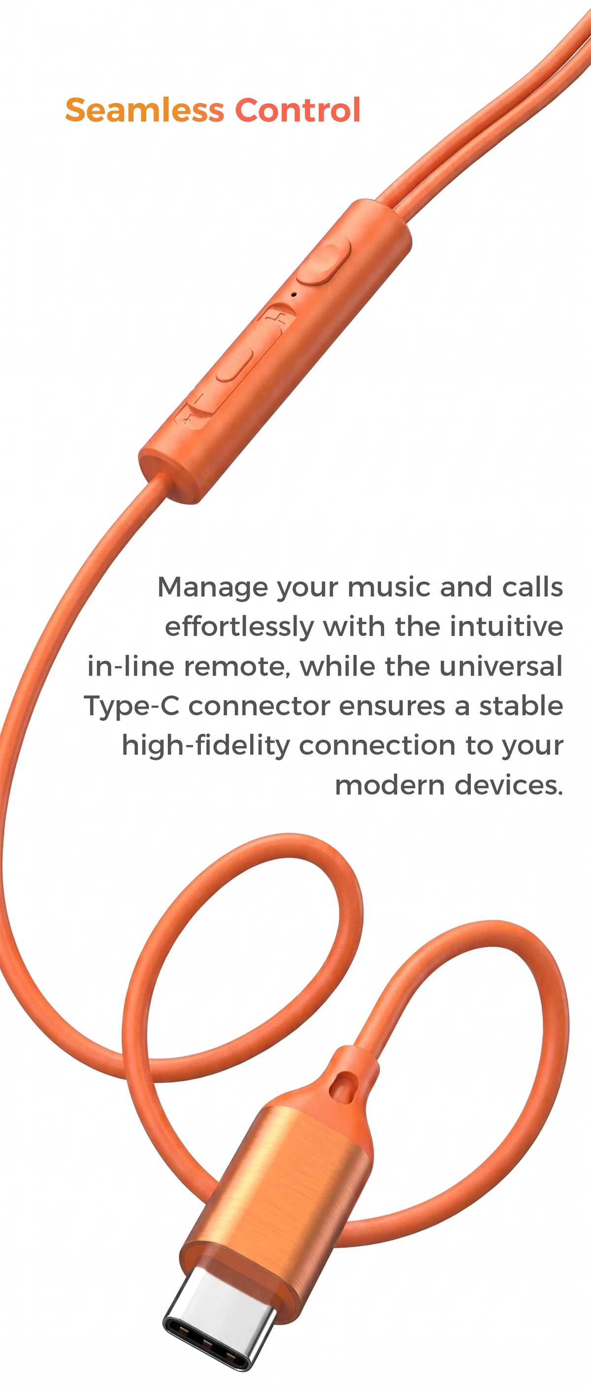 For iPhone 17 Pro USB Type C Headphones HiFi Surround Sound Earphones in Ear 3.5mm Wired Earbuds For iPhone 16 15 Pro Max Air