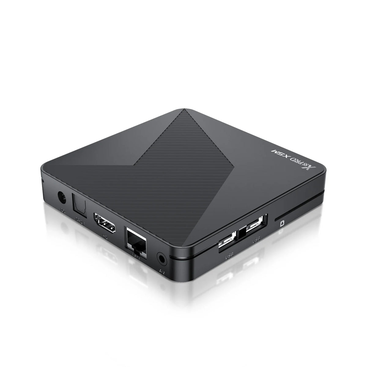 Amlogic S905A Quad Core Cortex A55 Android 14.0 8K 1000M LAN Wifi6 BT5.0 RAM 4GB ROM 64GB Game TV Stick Smart TV Box X88 PRO X5M