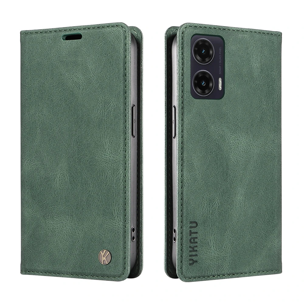 Leather Flip Case For Motorola Moto G86 G85 G84 G75 G56 G55 G54 G53 G04 G05 G14 G15 G32 G34 G35 EDGE 40 50 60 Neo Pro Fusion 5G