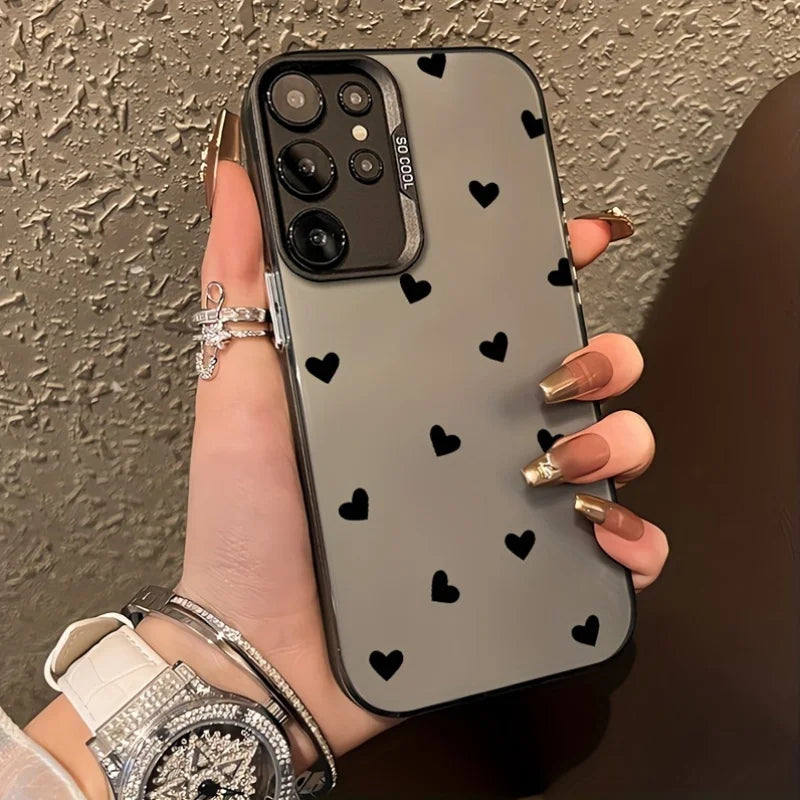 Fashion Leopard Pattern Hard Phone Case For Samsung Galaxy S25 Ultra Case Samsung S24 Ultra S26 S23 FE S22 S 25 Back Cover Funda