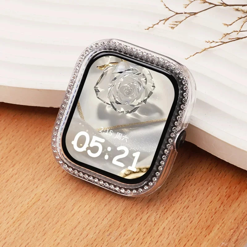 Case For Redmi Watch 5 6 Active 6 Lite smartwatch Hollow Diamond PC Bumper Frame shell Cover Redmi Watch 6 active accessories