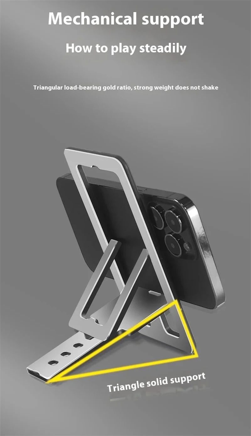 Phone Holder Desktop Lazy Stand Bedside Foldable Multi-Function Smartphone Table Support for Iphone 13 14 15 Pro Max Huawei