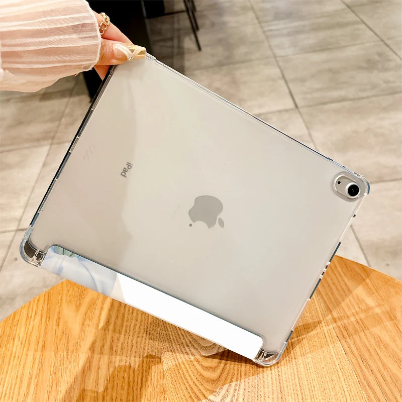 Pure&noble/elegant&fragrant Lily PAD CASE For iPad pro 10/11/2020/6th/7th /8th /Air 3rd/Air 4th/9th gen/Air 5th Gen 2022/Air 11