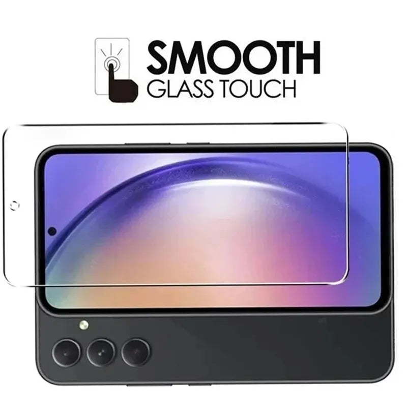 5Pcs HD Screen Protector For Samsung Galaxy A51 A52 A53 A54 A70 A71 A72 A73 A12 A13 A14 A23 A33 A34 S21 S20 FE Tempered Glass