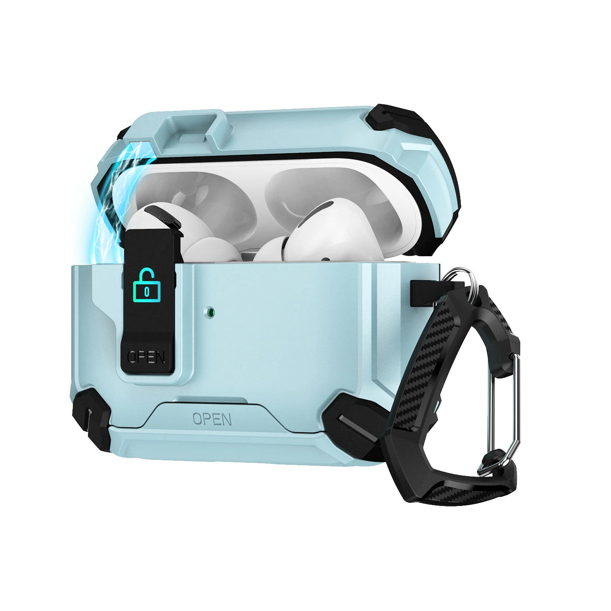 Phone Holder Security Lock Cover For AirPods Pro 3 2025 Case For AirPods Pro3 Pro 3rd Gen 2025 Cases Shockproof Headphone Cover
