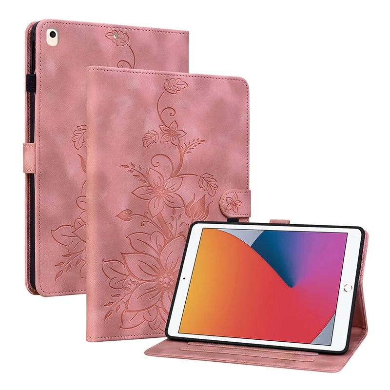 Leather Case for iPad Air 11 13 2024-26 iPad 5th 6th 7th 8th Gen iPad 10.9 2022 11th 2025 Pro 11 2024 9.7 2018 Mini 8 6 Shell