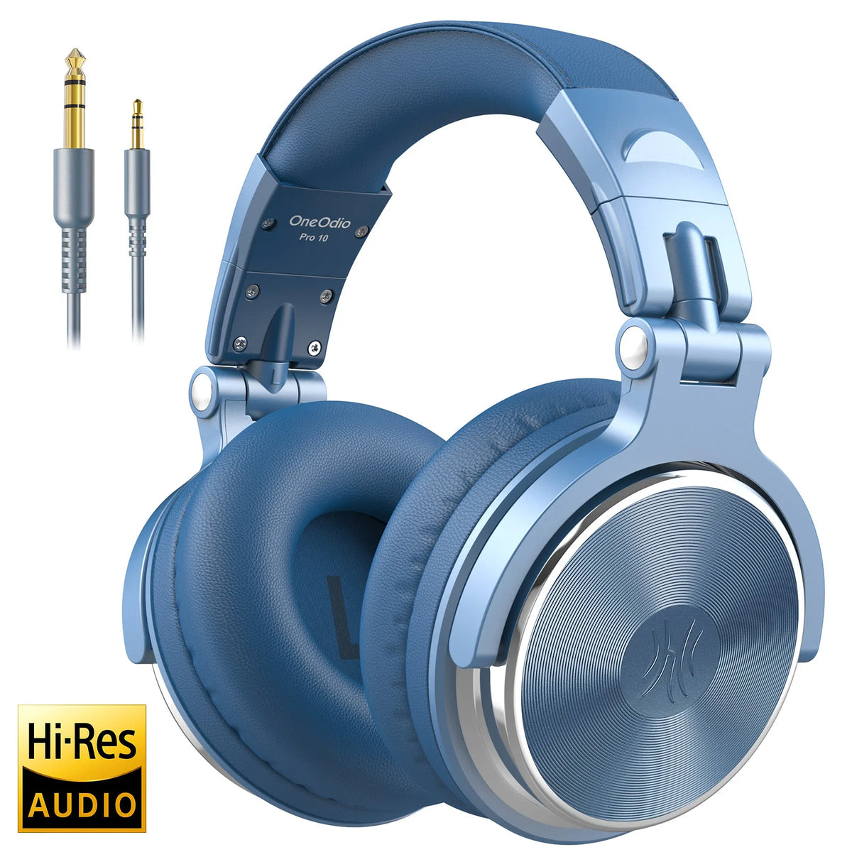 Oneodio Wired HiFi Headphones Professional Studio DJ Headphones With Mic Over Ear Hi-Res Headset Monitoring For AMP Guitar Phone