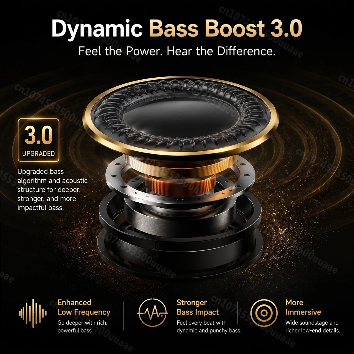 Monster Airstar A03 ANC Bluetooth 6.0 Earbuds Punchy Deep Bass Sports Headphones Active Noise Cancellation TWS Wireless Earphone