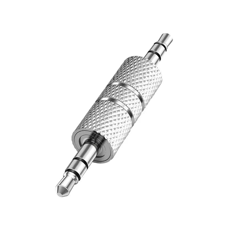 4pcs 3.5mm Male to Male Stereo Headphone Jack Audio Adapter Coupler Connector for Audio Car Bluetooth