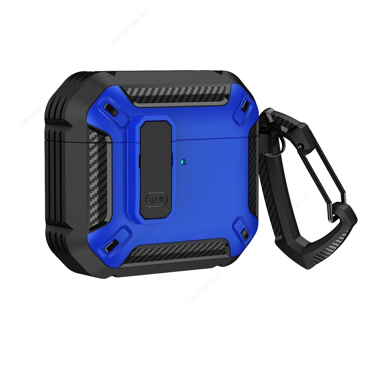 Security Lock Case For AirPods 4 4th Gen Cover TPU PC Protective Cases For Apple AirPods 5 Fundas Earphone Accessories With Hook