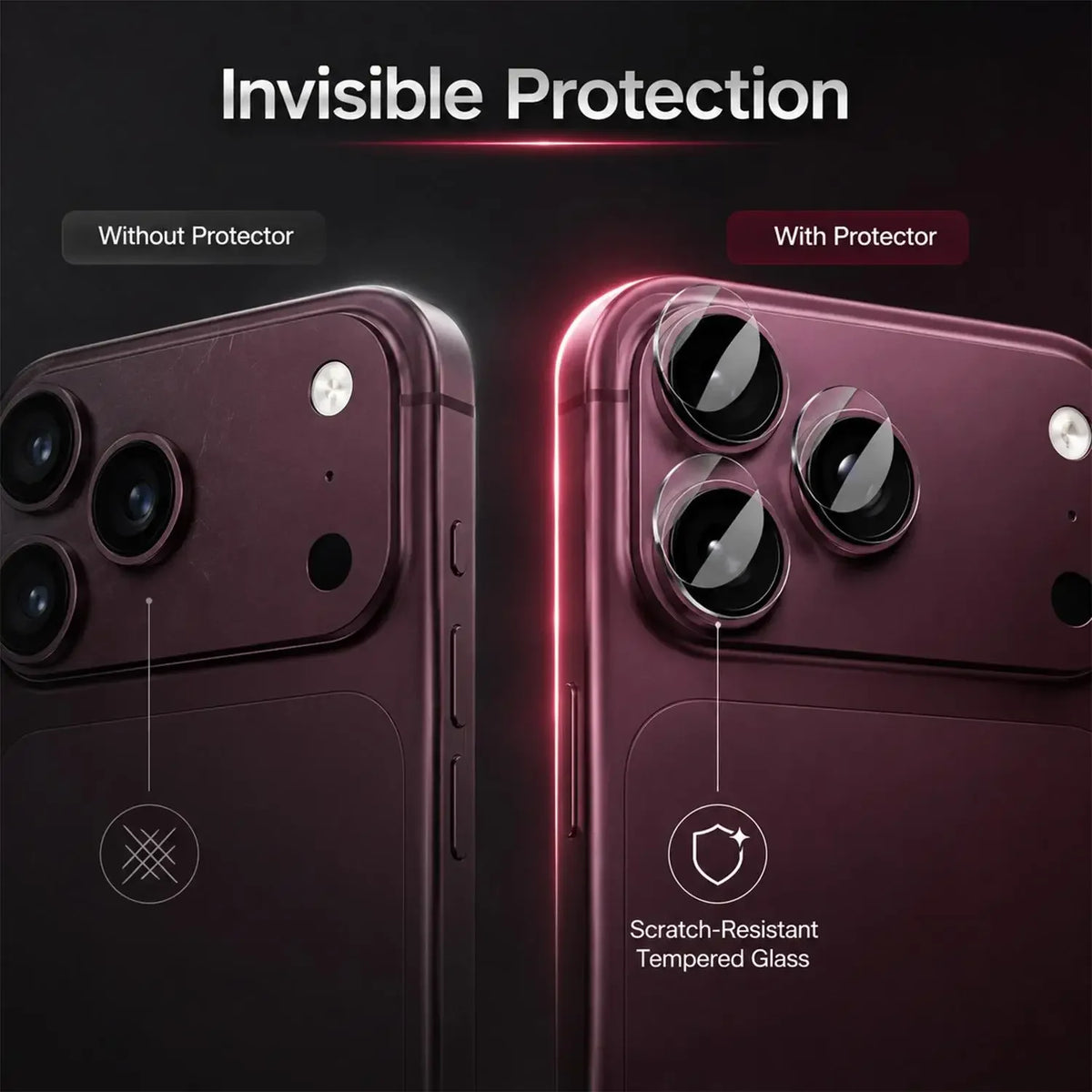 1-5sets Tempered Glass for IPhone 18 Ultra Fold 18 Pro Max HD Clear Camera Lens Protector Anti-scratch Protective Back Lens Film