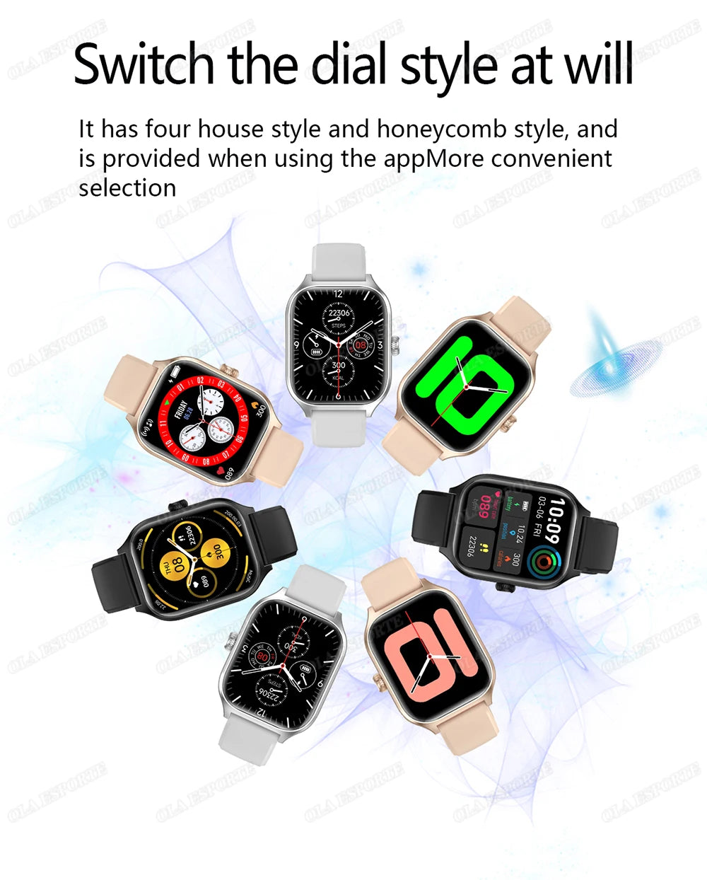Smart Watch For Android IOS Watches 2.01inch HD Display Bluetooth Call Message Alert Music Sports Smartwatch Men Women Gift Ht30