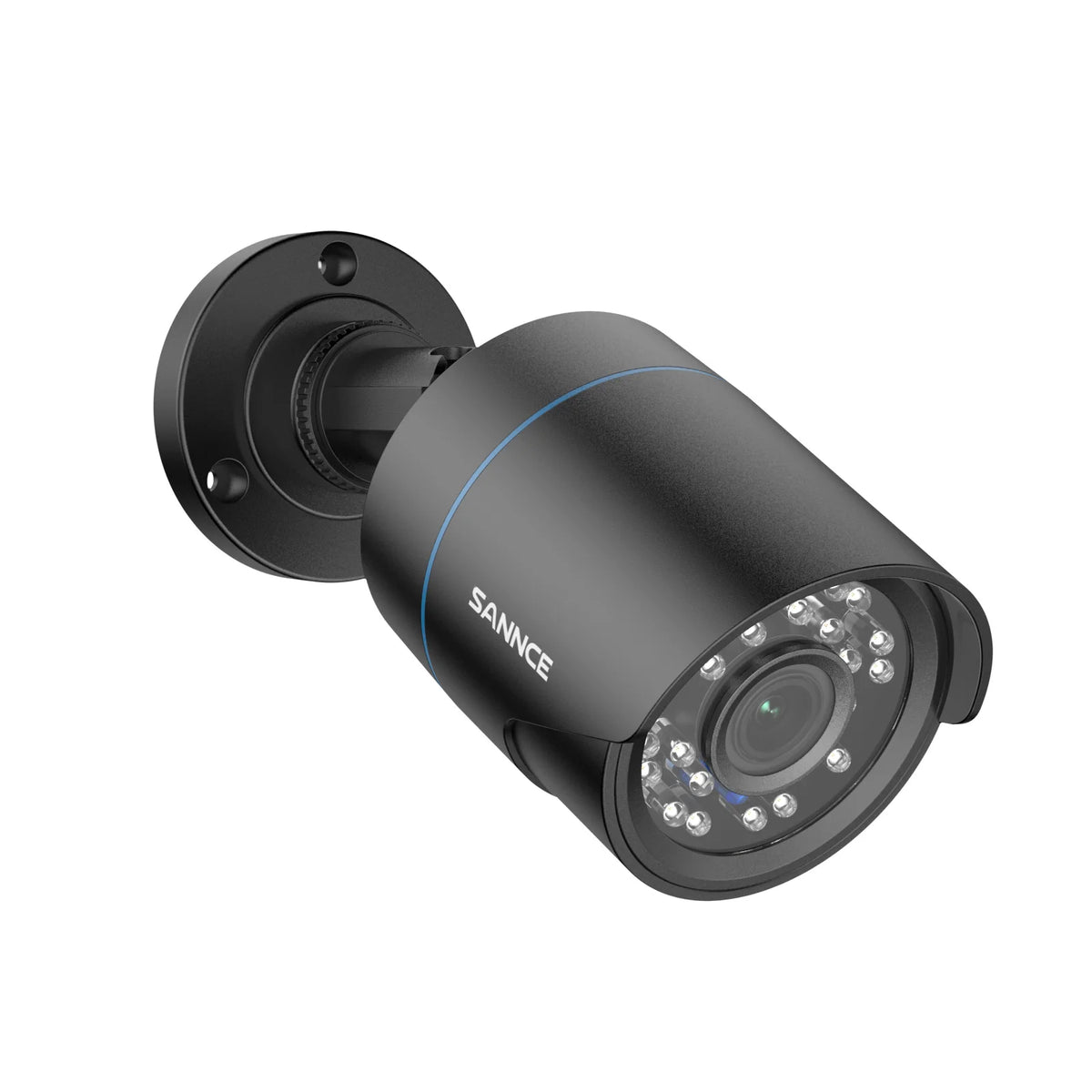 SANNCE 1x 2x 1080P Outdoor Bullet Home CCTV Security Camera 100ft IR Night Vision Weatherproof Cameras 2MP CCTV Surveillance