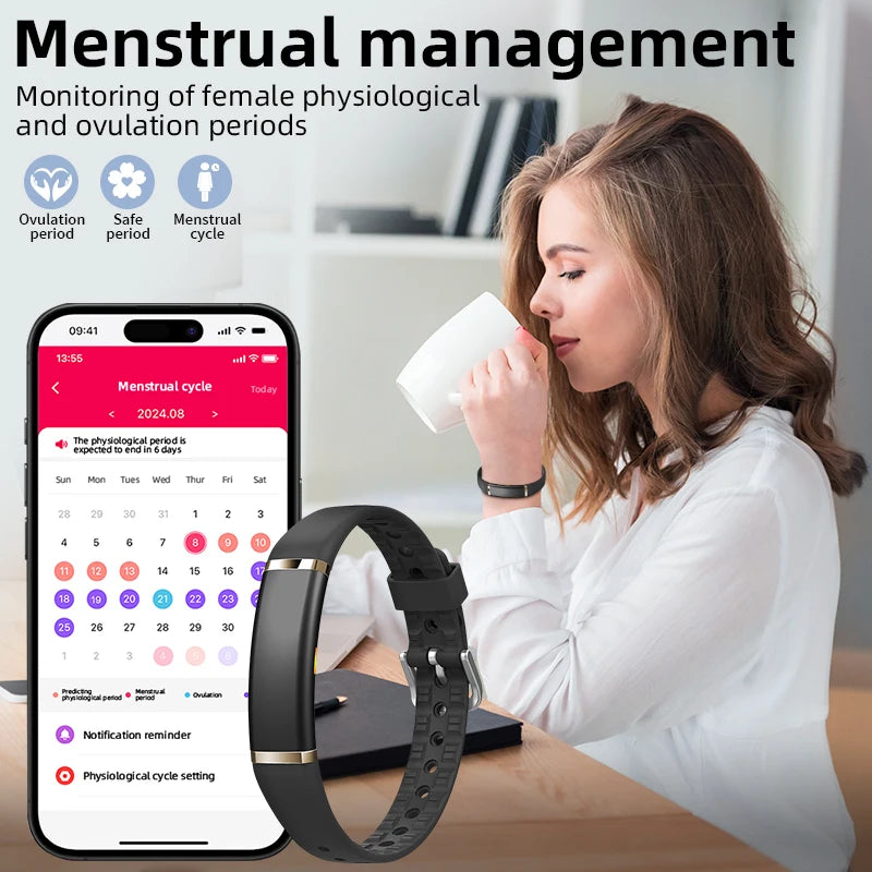 New Sport Fitness Tracker Smart Bracelet Heart Rate HRV Monitor Pedometer Remote Control Photography Smart Watch for Android iOS
