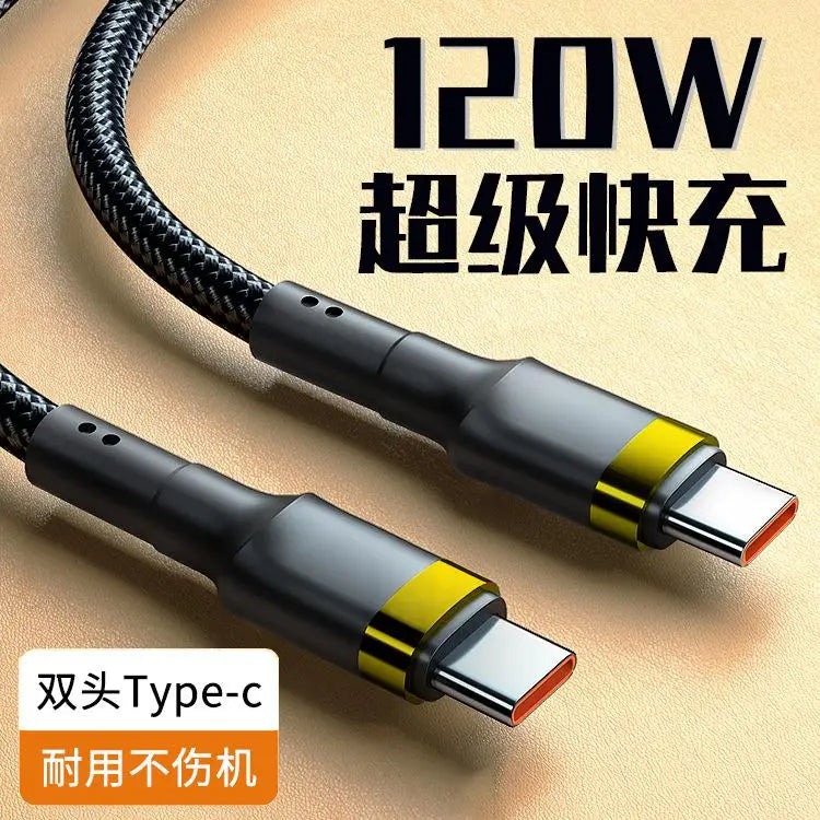 240W GaN Desktop Charger 5 in 1 USB Type-C Charger 120W Type To TypeC Cable Fast Charging Wall Charger For IPhone Xiaomi