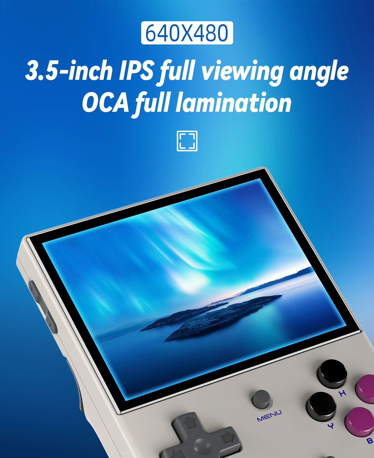 ANBERNIC RG40XXV & RG35XX Plus Retro Handheld Game Console 640*480 IPS Screen Linux 64-bit 5000Games Support WIFI,Bluetooth,HDMI