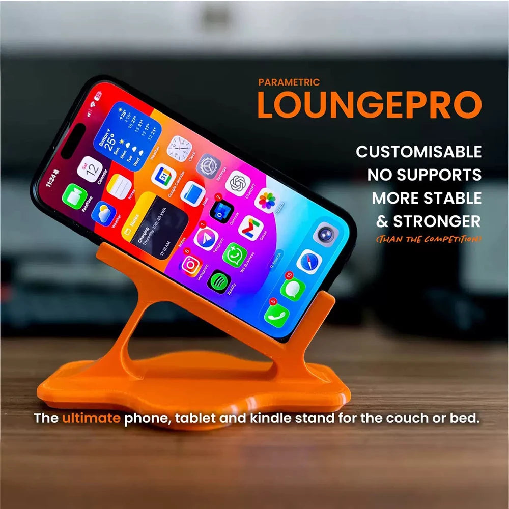 Bed Lazy Phone Stand Side Lying Ergonomic Stable Phone Holder Hands-Free Viewing Universal Bracket Perfect Bedtime Entertainment