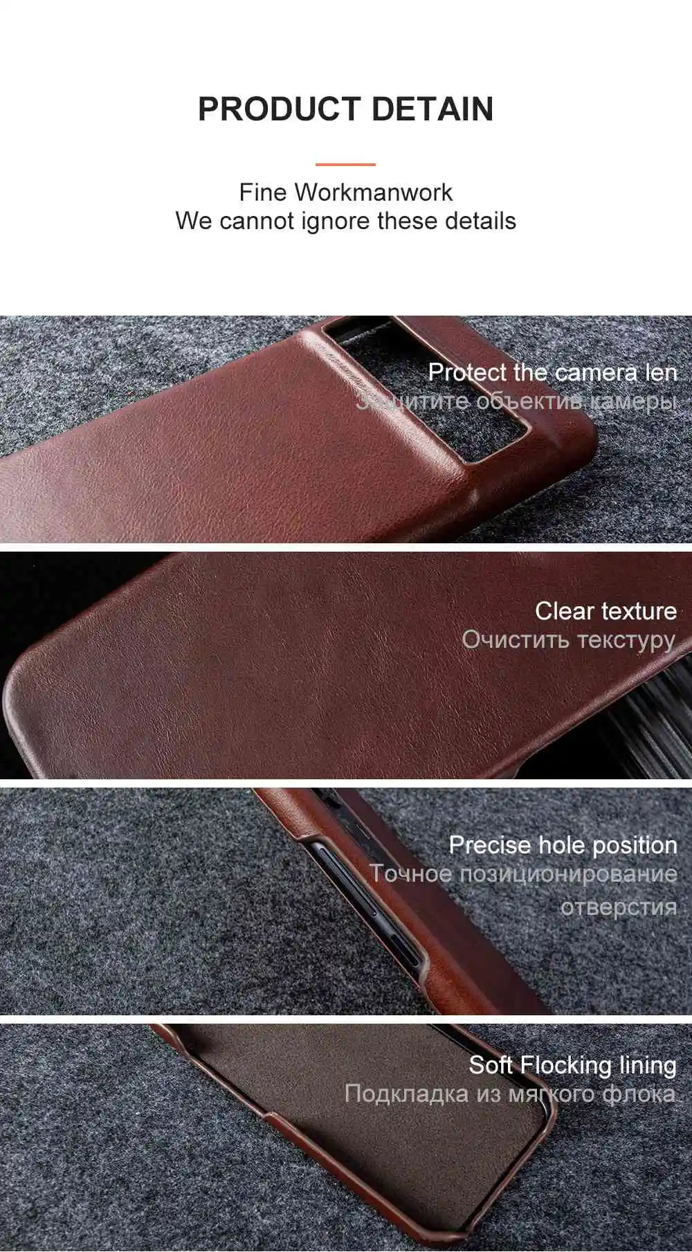 For Google Pixel 7 Case Luxury Oil Wax Genuine Leather Cover Pixel 6A 8Pro 7Pro 5A Capa Protective Etui Back Coque Carcasa Shell