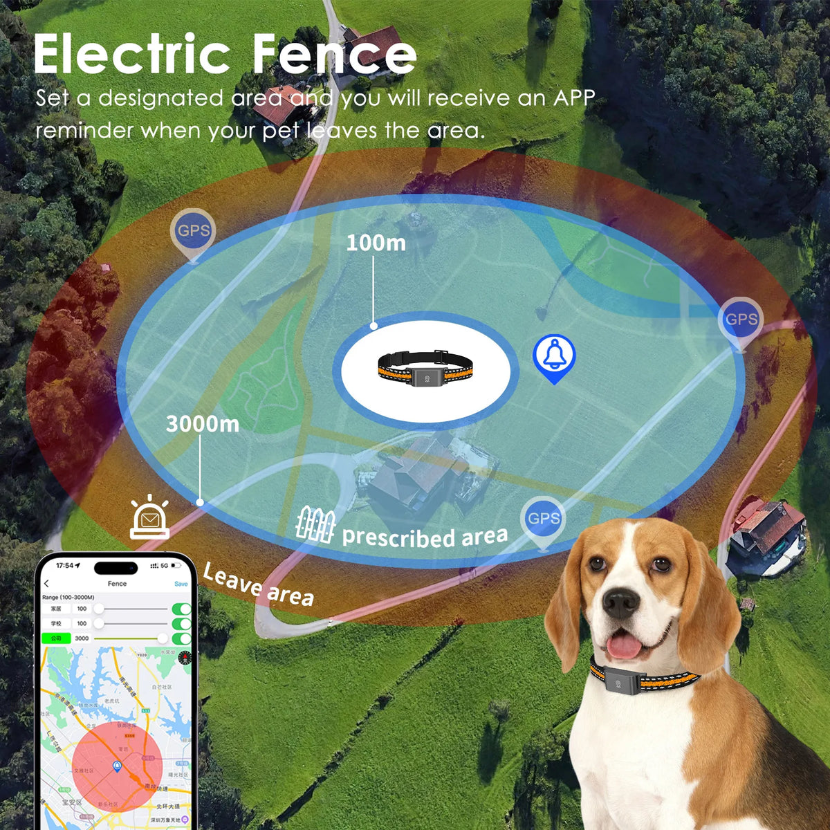 4G Global Pet GPS Tracker C09 Cross-border,Waterproof Cat Dog Locator with Collar,anti-loss Device Long Battery Life Standby