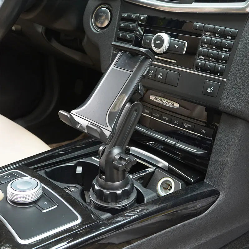 Universal Car Phone Holder Cellphone Mount Stand Adjustable Car Cup Phone Mount for iPhone 14 13 12 Por MAX Huawei Samsung