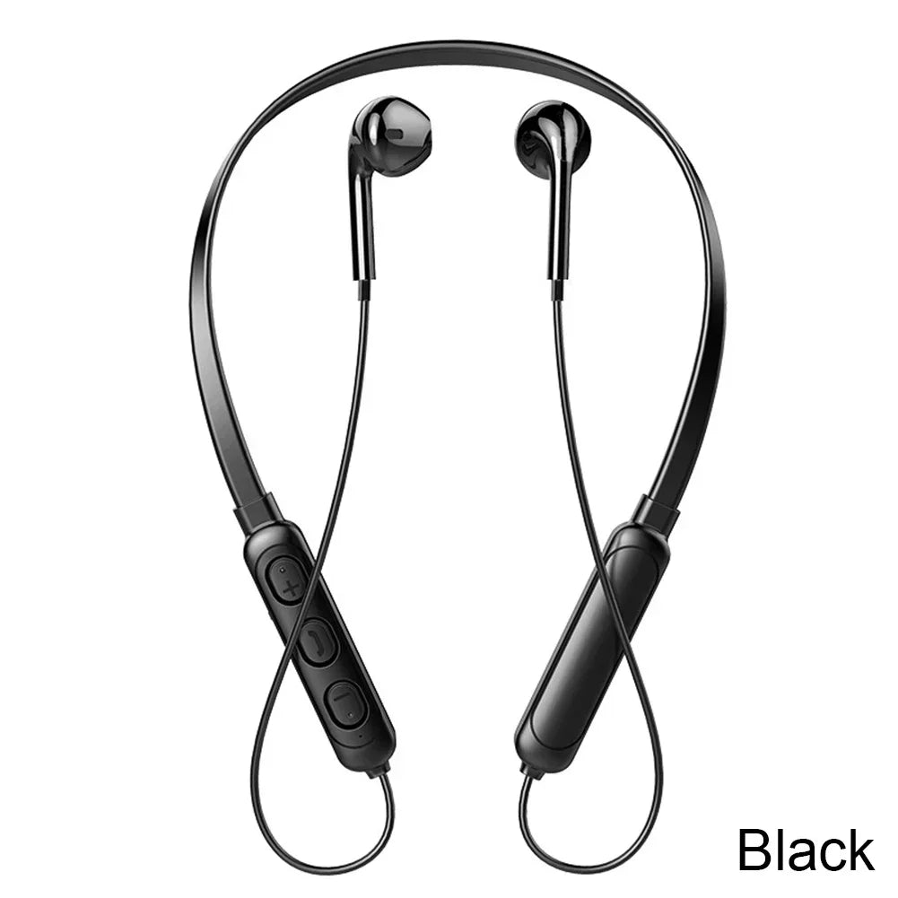 B7 Hanging Neck Headset Sweatproof Bluetooth Earphones Wireless Sports Headphone Stereo Neckband Earbuds for Smartphone Huawei