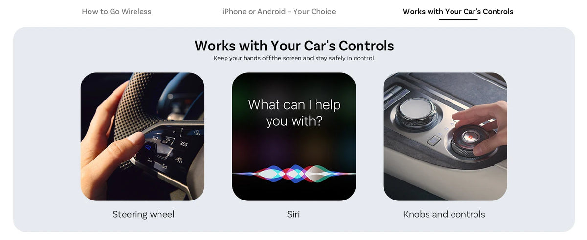 OTTOCAST Play2Video Ultra Carplay Ai Box Wireless Android Auto Adapter Built in Youtube Netflix For VW Benz Ford 99% of Cars