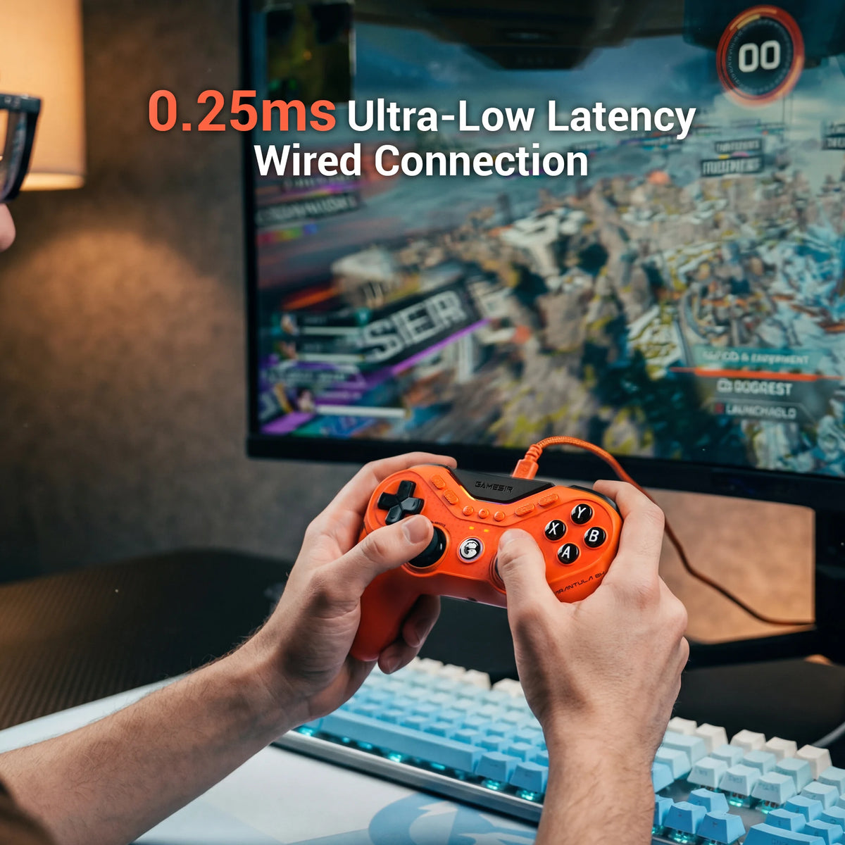 GameSir Tarantula 8K Switch Controller, 8000Hz Wired Gaming Controller for Nintendo Switch 2, Android, iOS, PC, Steam