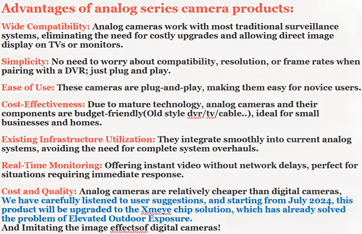 2.8mm/8mm/16mm Lens Super Small Analog HD Mini CCTV CVBS Metal Camera - Compatible TV for Home/Car Overtake with Bracket