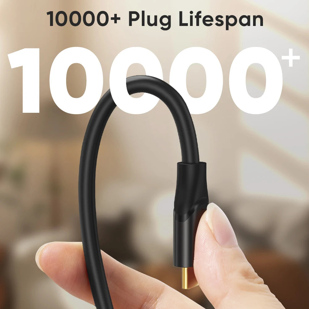 CableCreation 60W USB A to Type C Cable USB3.2 Gen2 10Gbps Data Cable 3A Fast Charging for External SSD Galaxy S24 iPhone 16