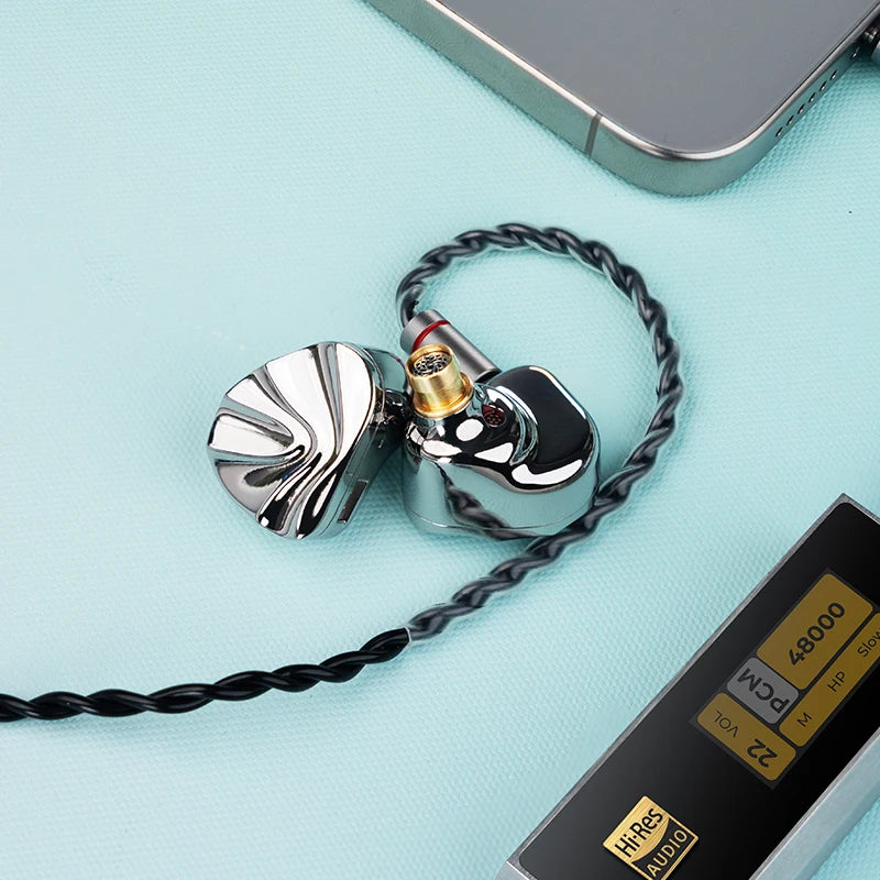iBasso JR. Cookie Ti HiFi Wired Earphones In-Ear Earbuds 4.4mm balanced