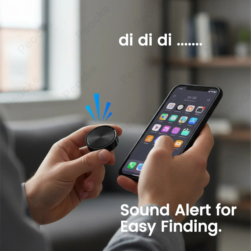 Smart Tag Wallet Tracker Card Dual System Anti-Lost GPS Tracker Item Finder Compatible With Google Find Hub & Apple Find My