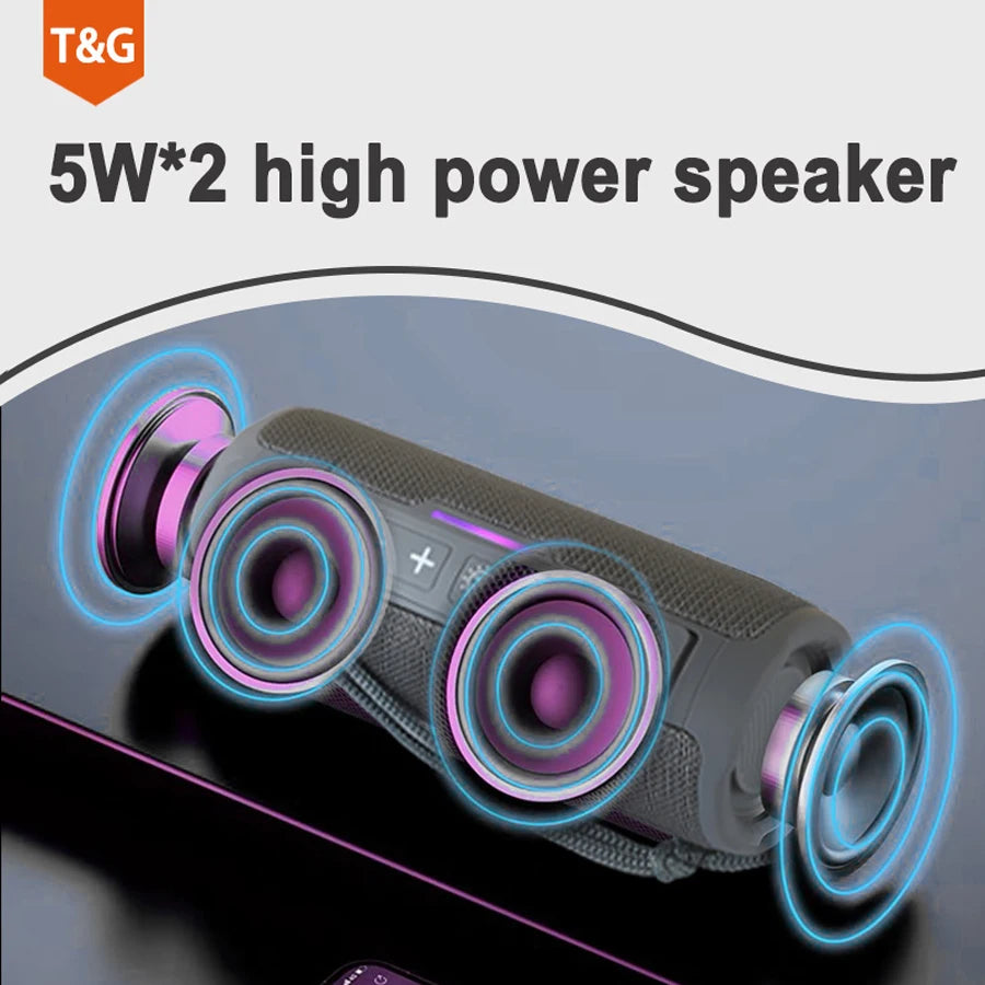 Portable Wireless Bluetooth Speaker Blutooth Music Sound Box For Caixa De Som Blootooth Subwoofer Radio FM Handfree Bass System