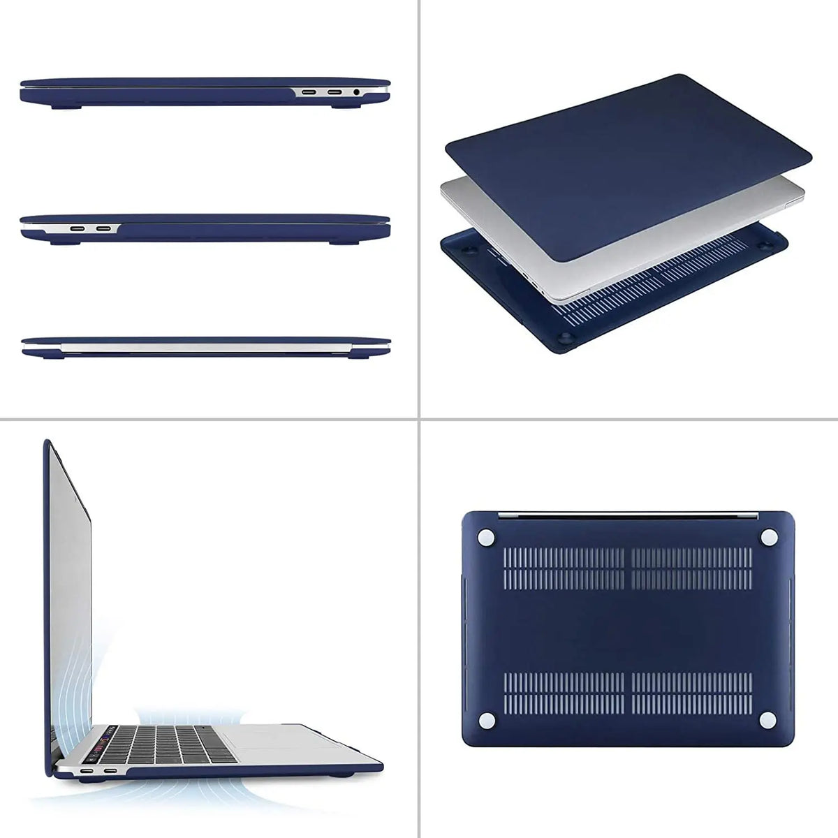 Laptop Case For MacBook Air 13 Case M3 A3113 A2337 Air 15 A3114 A2941 Pro 14 16 M4 M3 M2 M1 A3112 A3185 A3401 A2992 A3403 A2991