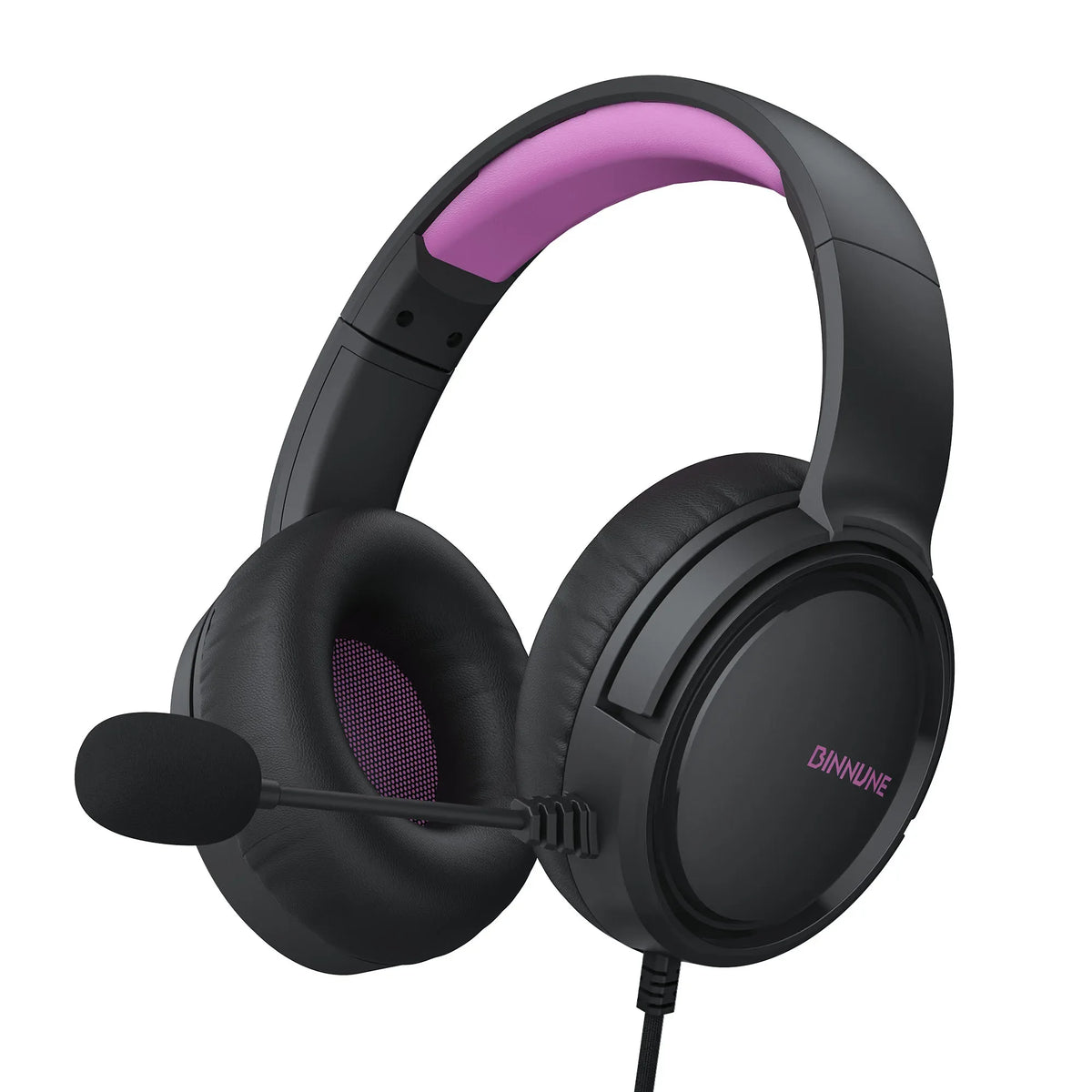 BINNUNE BG02 Headsets Gamer for PS4 PS5 Xbox Series X|S Xbox One PC Switch Wired Gaming Headphones for Playstation 5 Xbox 1